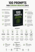 🤖 100 PROMPTS. 💰 10 OBJETIVOS. 🚀 CIENTOS DE POSIBILIDADES.